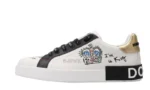 DOLCE & GABBANA BLANCAS DORADAS